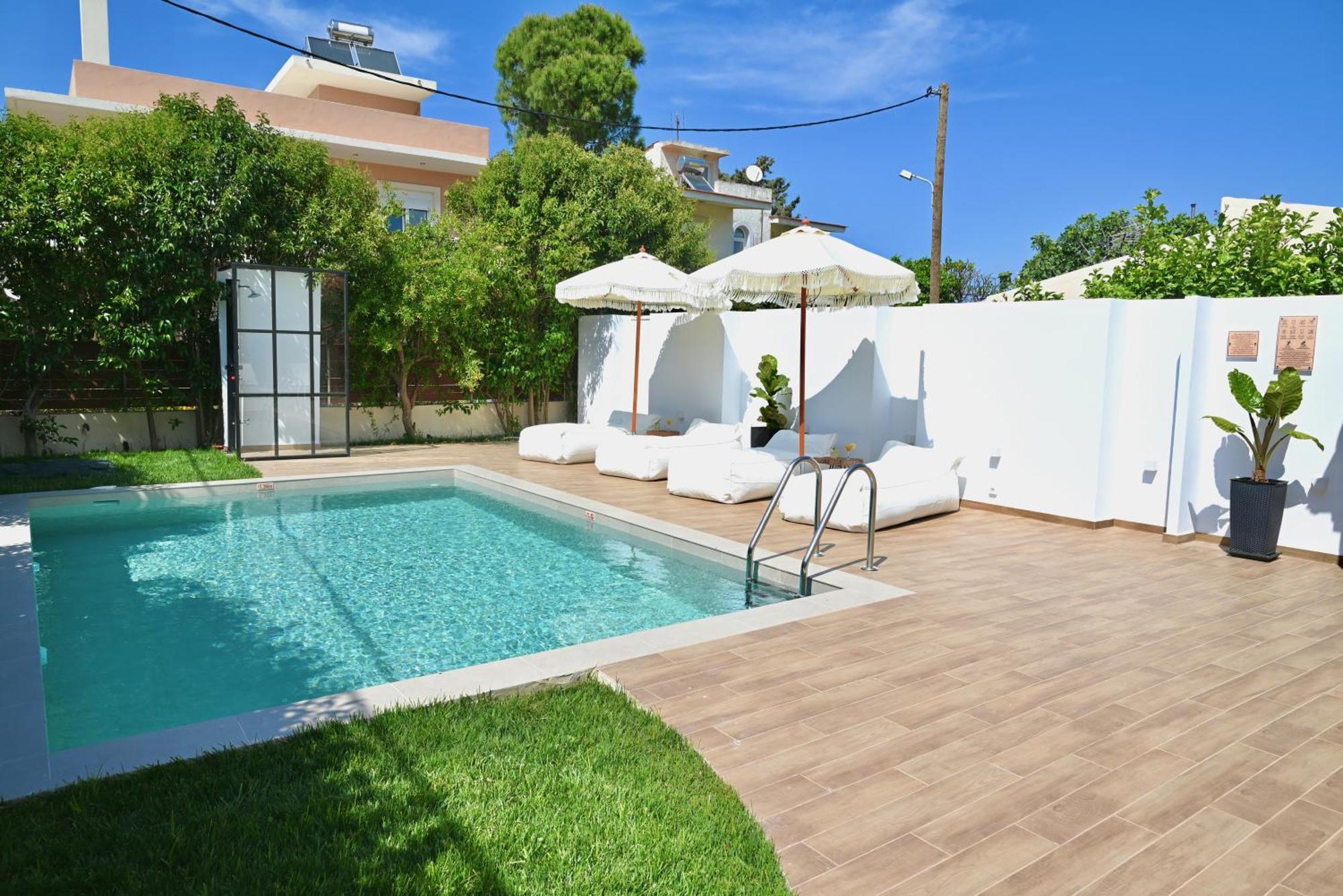 Mediterranean Luxury Villa Ialysos  Ngoại thất bức ảnh
