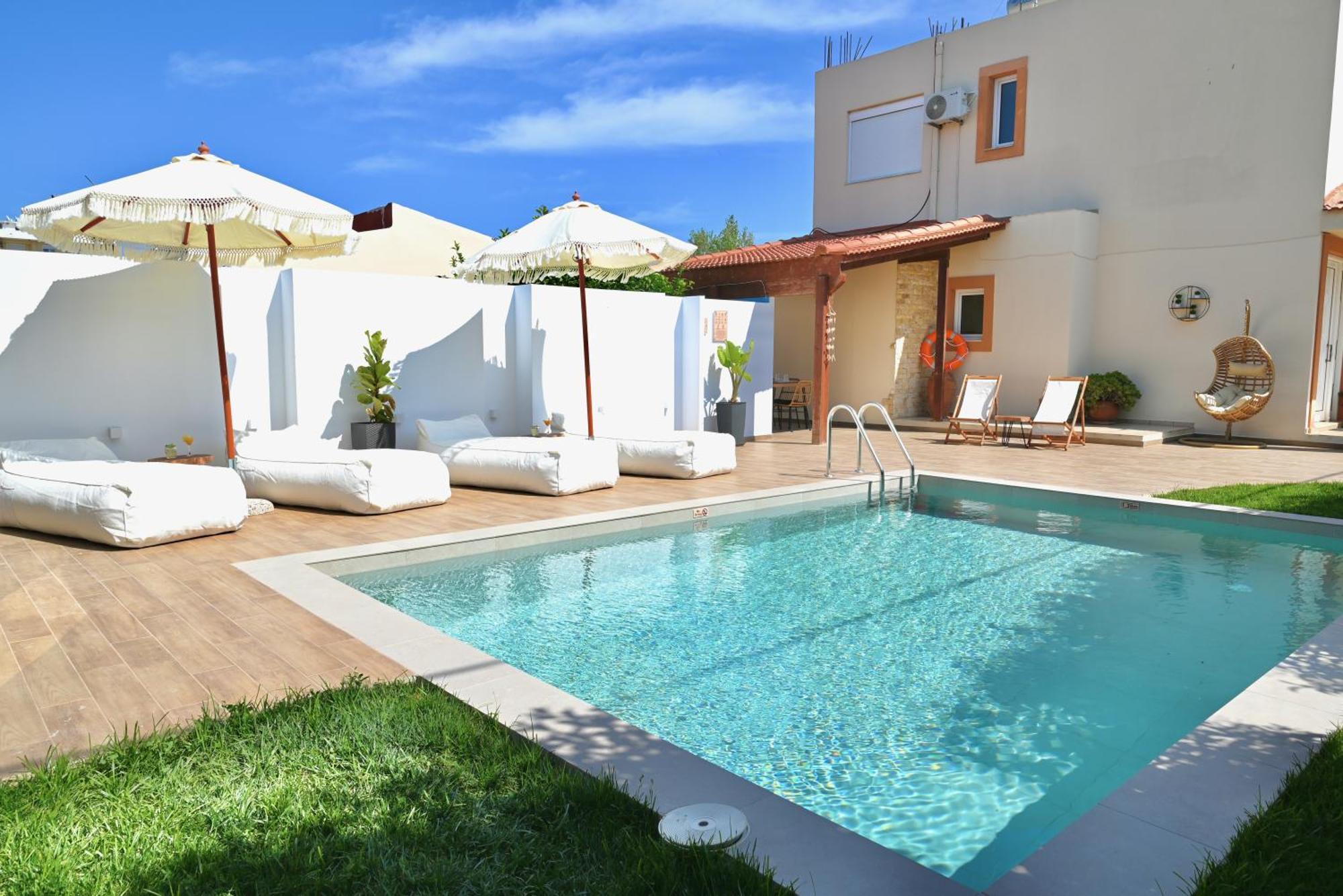 Mediterranean Luxury Villa Ialysos  Ngoại thất bức ảnh
